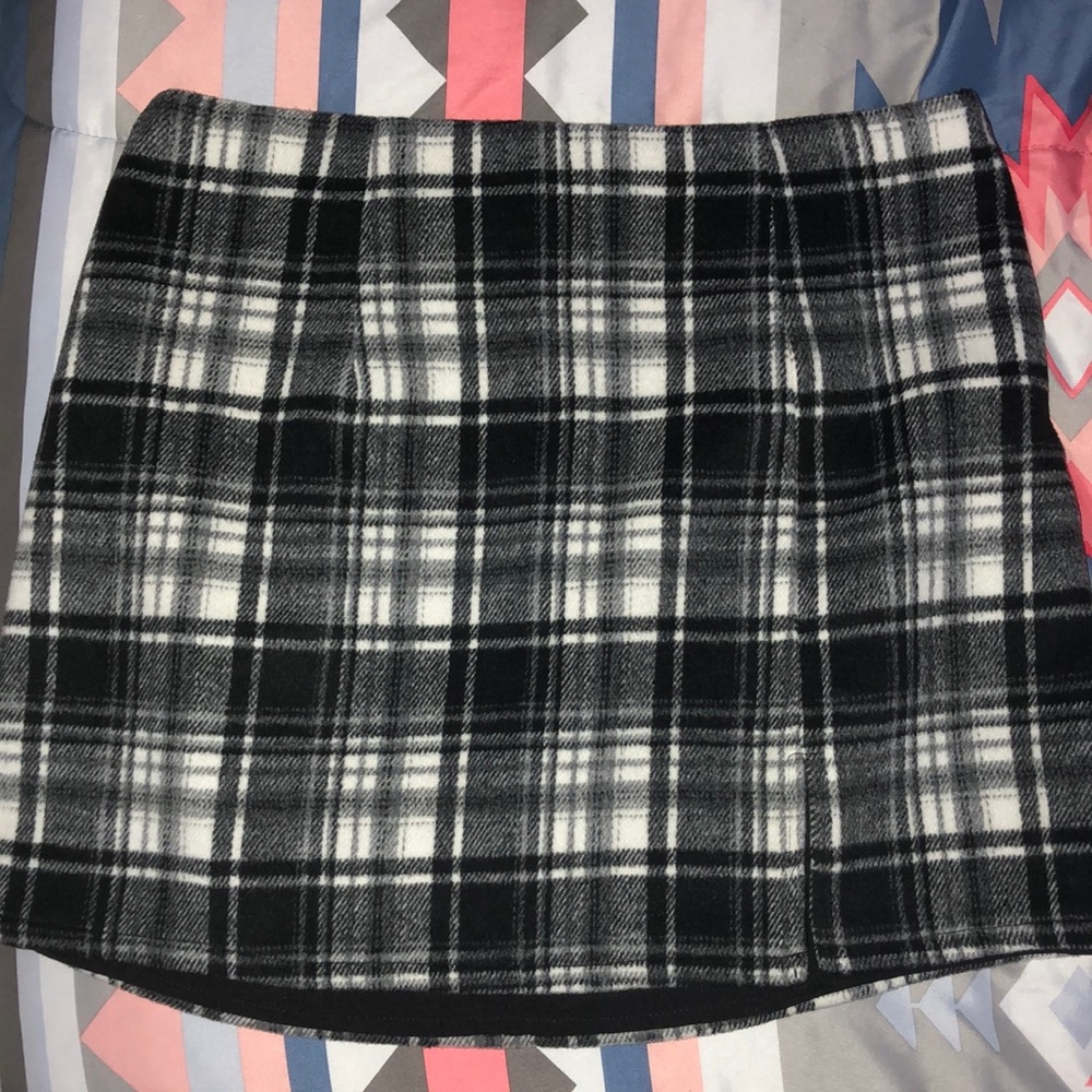 A mini skirt